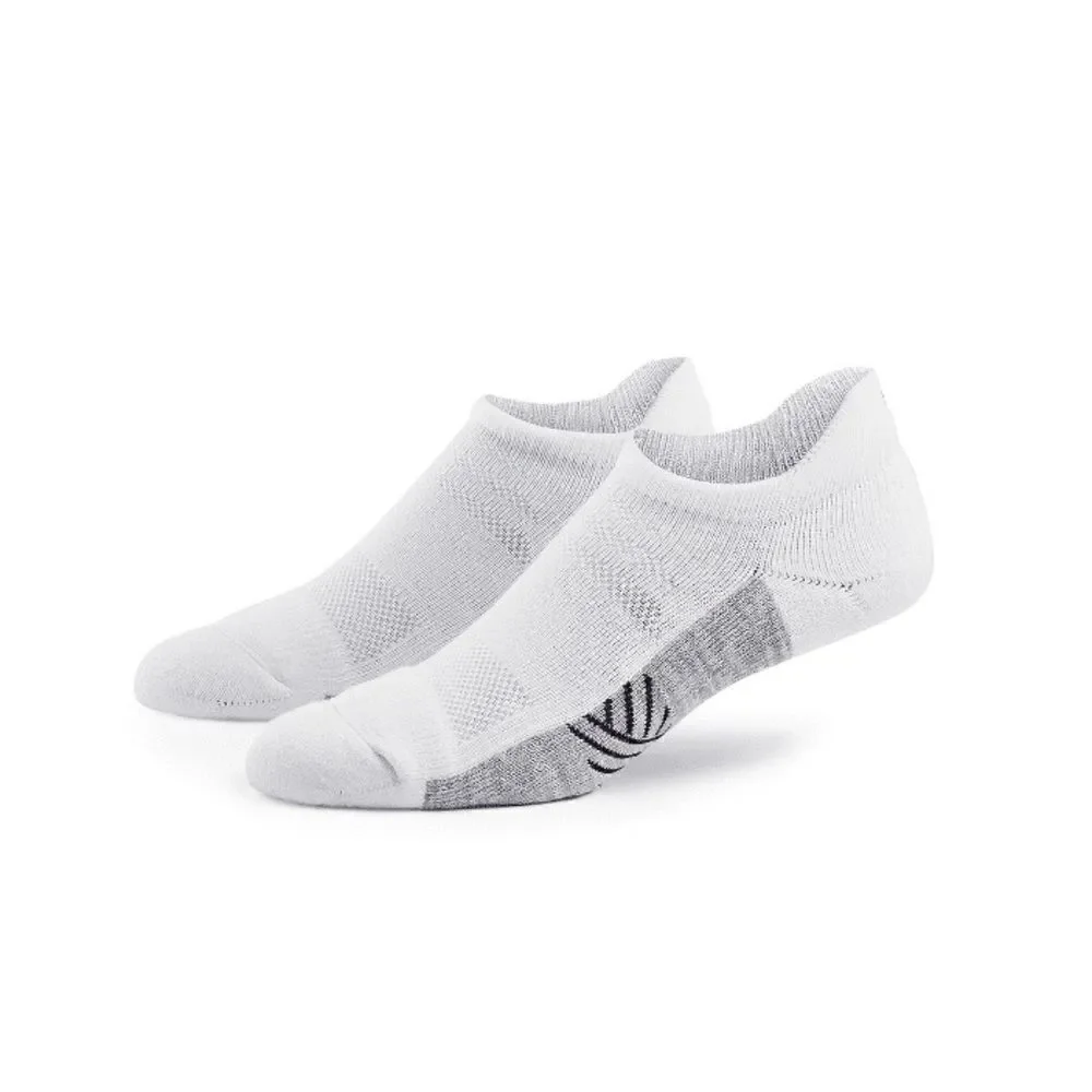 MISSION Unisex Performance Heel Tab, Medium, Black 2,  2-Packs Size L